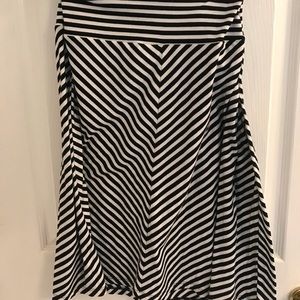 Striped skirt
